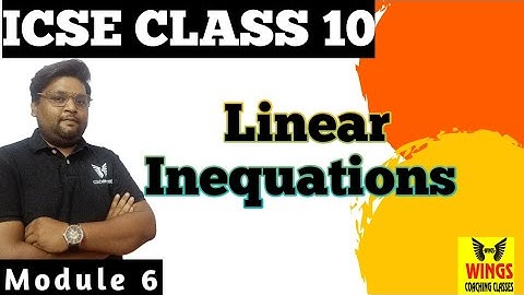 ICSE class 10th Selina solution |Chapter 4: Linear Inequations| By Sourav sir