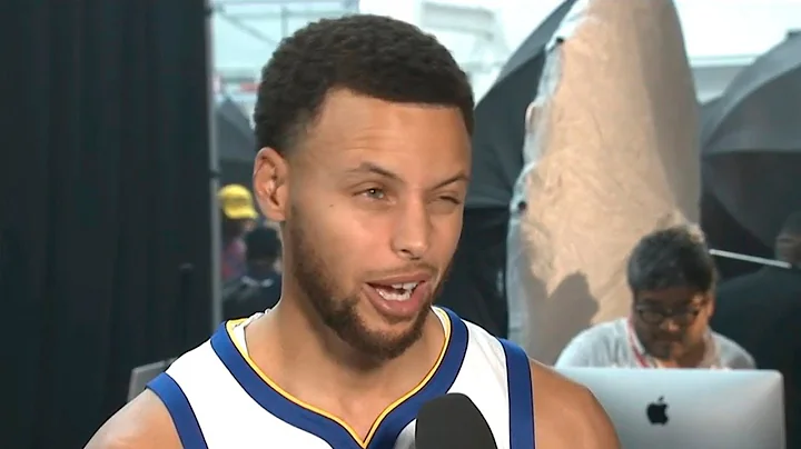 Steph Curry interview | GS Warriors Media Day | 24.09.2018