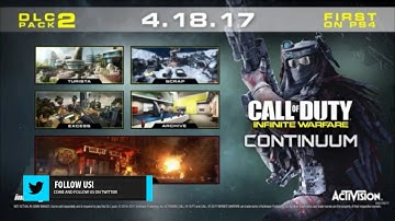 Infinite Warfare: DLC 2 "Continuum" Multiplayer Maps - Turista, Scrap, Excess, Archive - Rust REMAKE