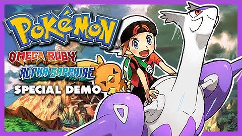 Pokemon Omega Ruby & Alpha Sapphire Special Demo Gameplay Walkthrough