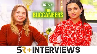 The Buccaneers Interview: Josie Totah & Mia Threapleton On Mabel And Honoria's Romance