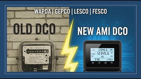 Old vs New AMI Meter Disconnection | GEPCO | ami | netmetering | netmeter | fesco | iesco |