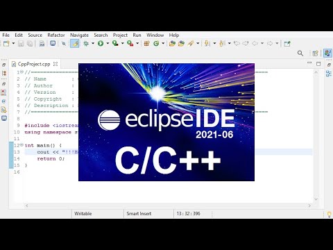 Create C/C++ Project with Eclipse 2021