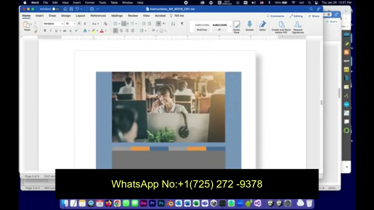 New Perspective Word 2019 | Module 1-4: SAM Capstone Project 1a | Wellhaven Insurance Group