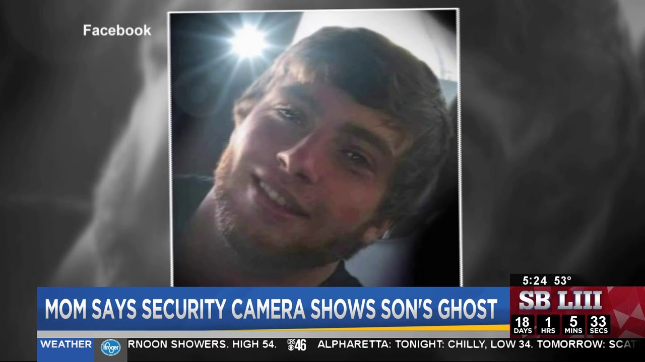 Mom says security camera shows son's ghost