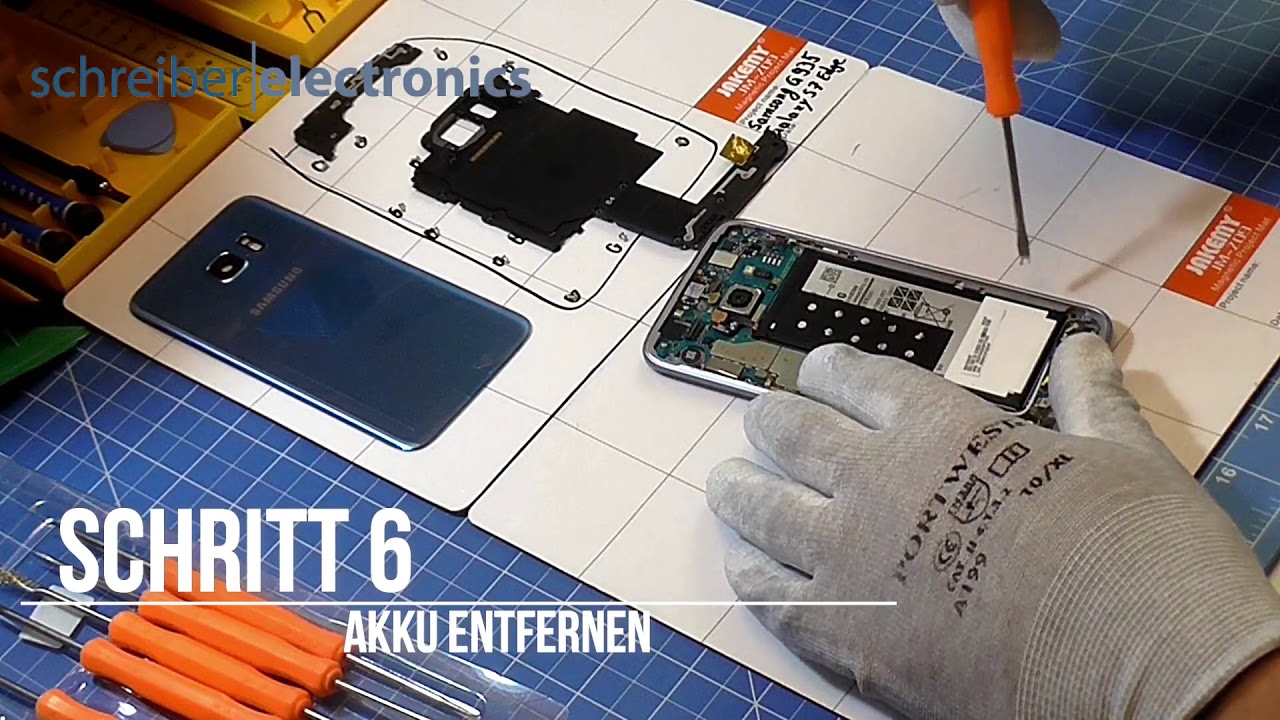 Samsung Galaxy S7 Edge Lcd Display Reparatur www.youtube.com