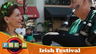 Adventures At The Irish Festival Virtual Field Trip Kidvision Pre-K