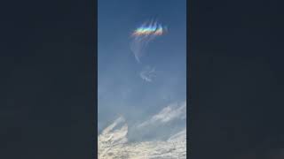 Rare Cloud Iridescence Captured
