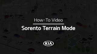Sorento TERRAIN Mode｜Kia How-To｜Sorento