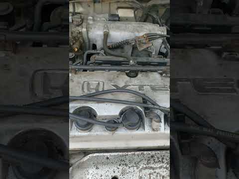 1996 honda accord 2.2 cracking but no start - YouTube