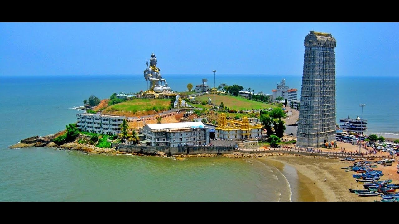 Tallest Shiva Statue Murudeshwara Temple In Karnataka YouTube Tallest Shiva Statue Murudeshwara Temple In Karnataka YouTube