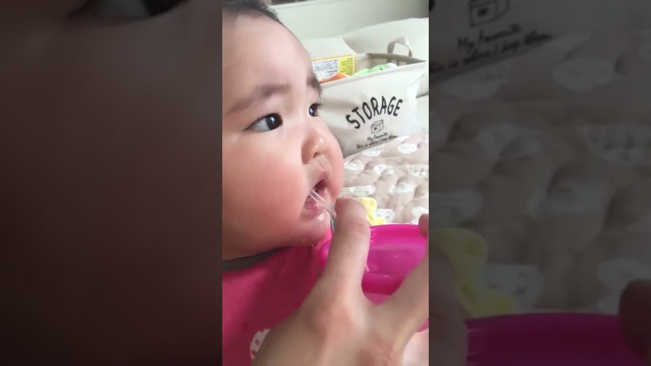 生後7ヶ月 横顔がクレヨンしんちゃん 自然体 垂れ流し Youtube