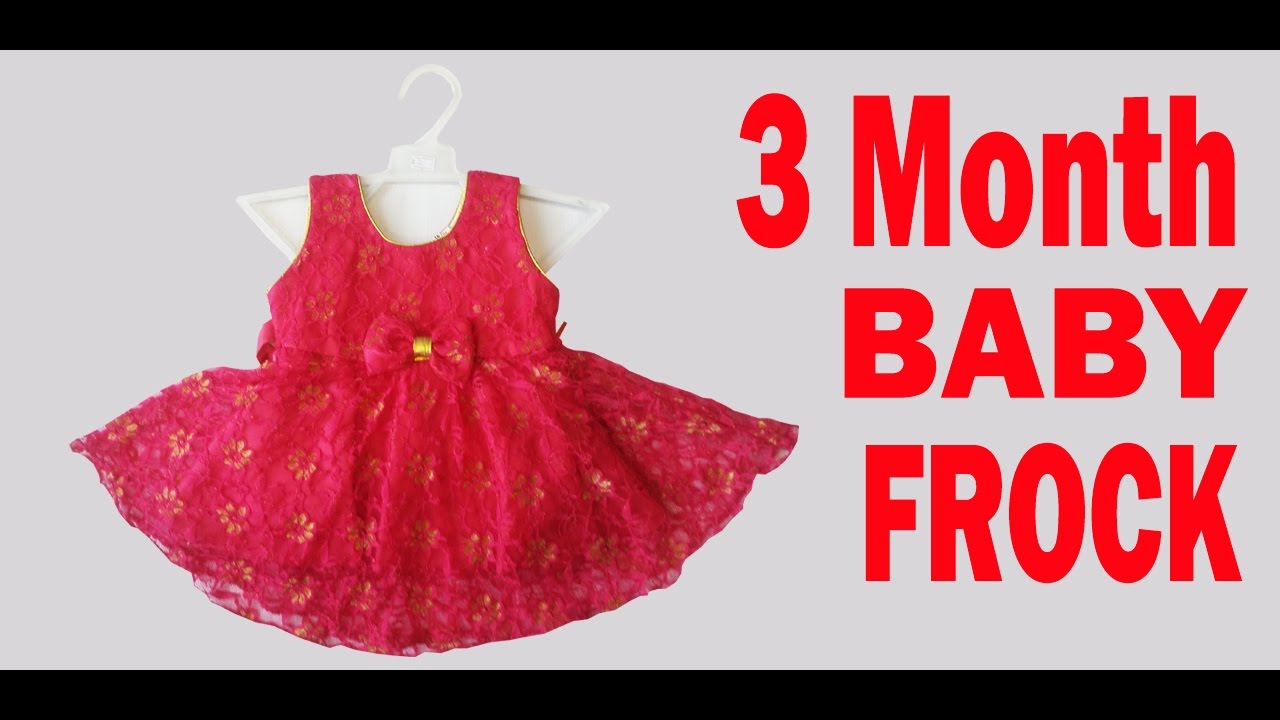 Princes Frock | 3 month baby frock | 6 