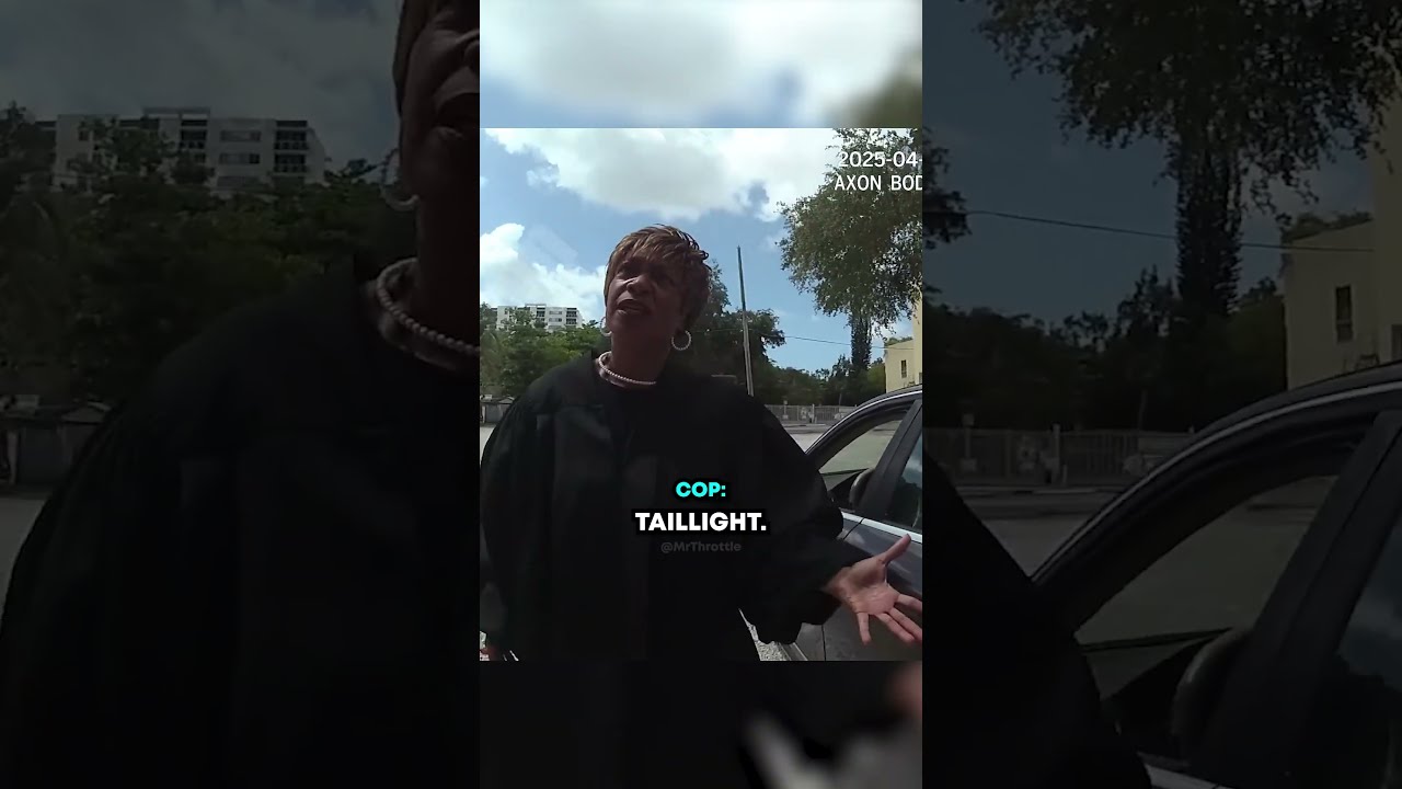 Racist Cop Tries To ARREST A Black Judge 