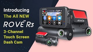 ROVE R3 Dash Cam | Unveiling the all New Smartest Dash Cam of America | 3 Channel Smart Car Dash Cam screenshot 5