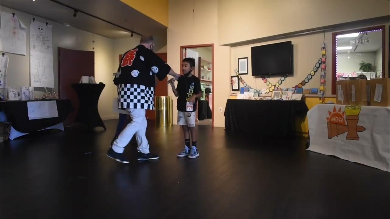 MECA Houston sunburst summer arts camp 2022 kendama class YouTube