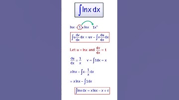 Integrating Inx | A Level Maths | The Online Maths Tutor