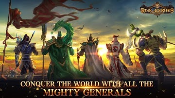 Rise of Heroes: Three Kingdoms Gameplay Android | New Game