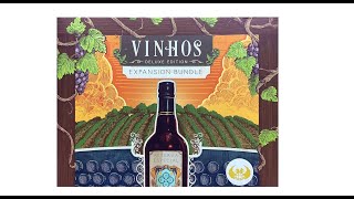 Распаковка дополнения Vinhos. Expansion bundle к настольной игре Vinhos