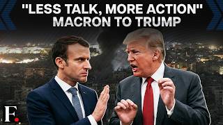 "Let's Be Serious": France's Macron Responds To Trump's Threats in South Korea | Firstpost