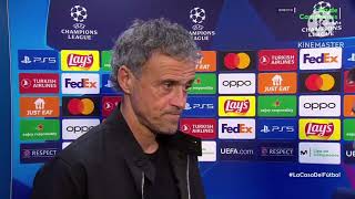 Reaccion de Luis Enrique PSG 01 Borussia Dortmund Resumen