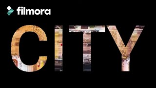 Filmora City Background Text Editing 😍| video editing | #Filmora screenshot 5