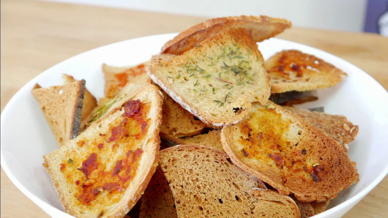 Altes Brot mit neuem Sinn: Brotchips