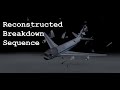 Pan Am 103 (Lockerbie Bombing) Reconstructed Breakdown Sequence | Air crash animation