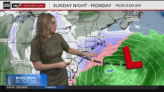 Boston weather forecast for today and this weekend