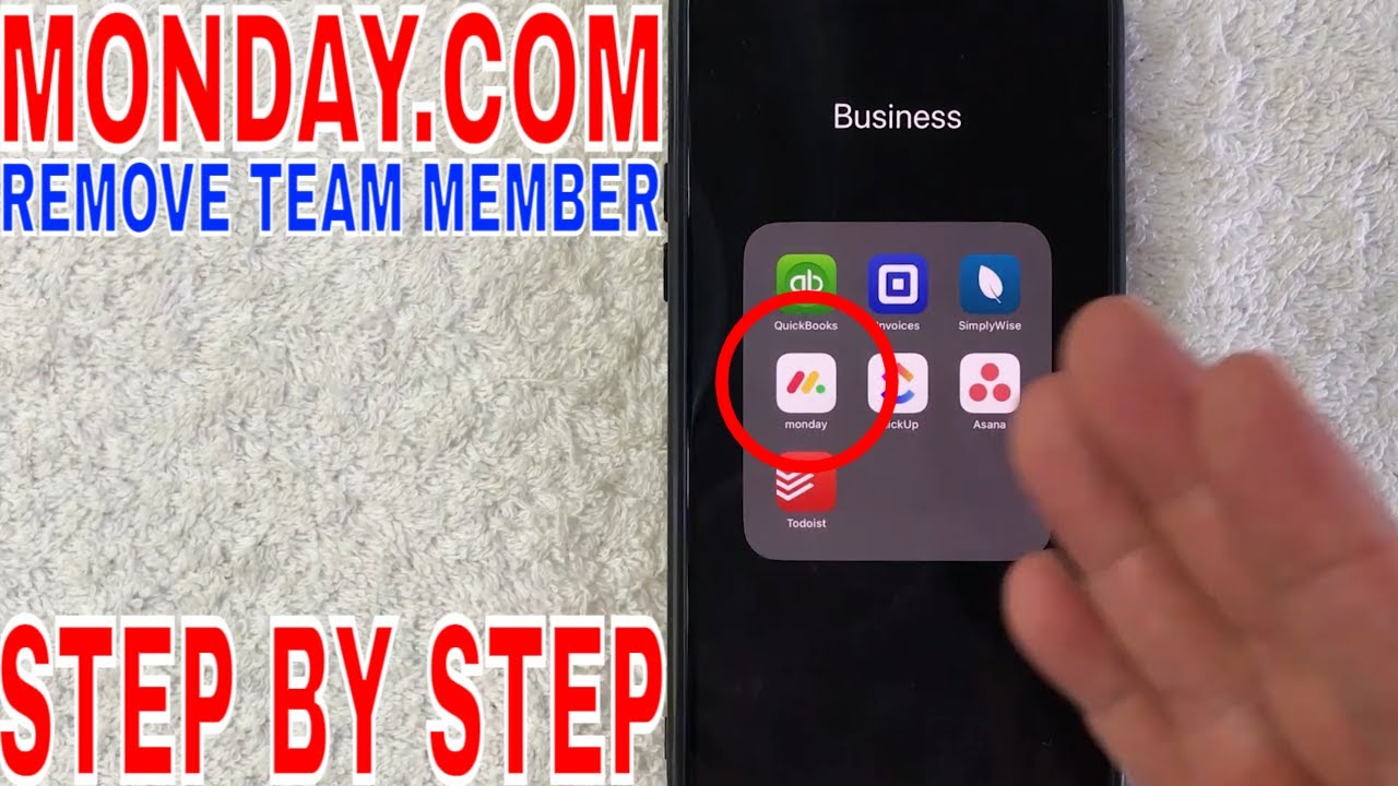 How To Remove Member In Monday.com 🔴 - YouTube