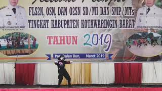 Pantomim aku dan alam SDN 1 Kotawaringin Hulu