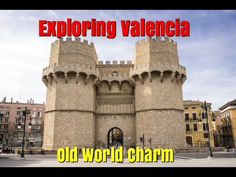 Exploring Valencia Spain.  Old World Charm of the inner walled city.  Ep101