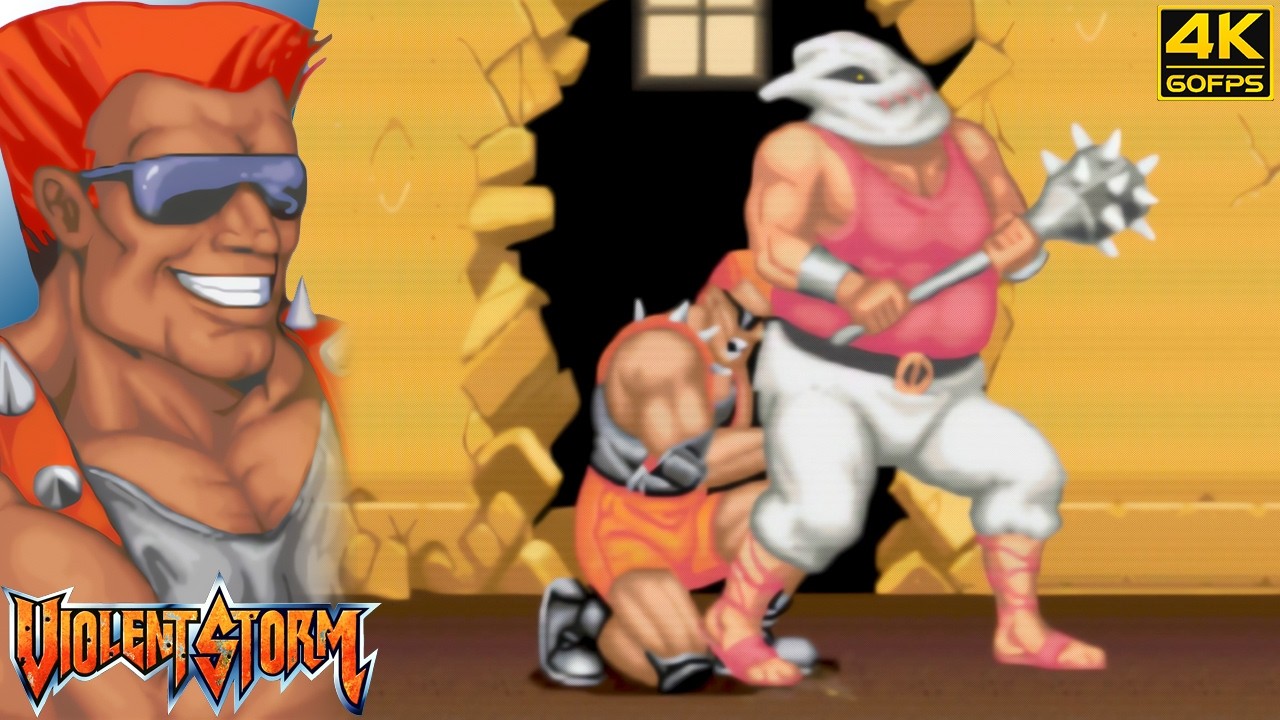 Violent Storm - Boris (Arcade / 1993) 4K 60FPS