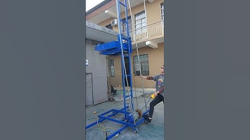 Bucket loader, loading and unloading at the construction site, necessary for concrete,