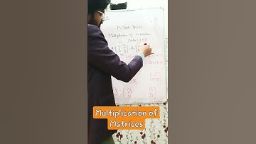 Multiplication of Matrices | Maths Trick #viral #shorts #trendingshorts #youtubeshorts #viralshorts