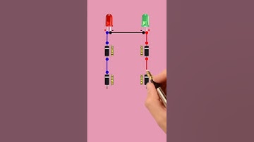 ‎LED POLARITY TESTER CIRCUIT⚡ #electrical #circuit #project #education #viralshorts