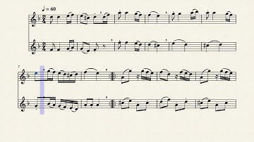 Adante   François Devienne  flûte