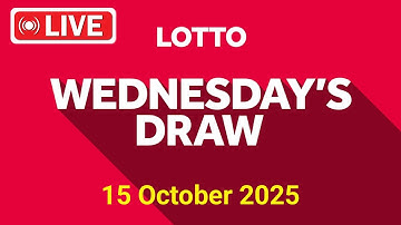 The National Lottery Lotto Draw Live results from Wednesday 15 October 2025 | tonight