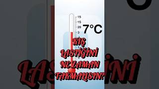 ❄️ Kış Lastiğini Takmak İçin Kar Yağmasını Bekleme