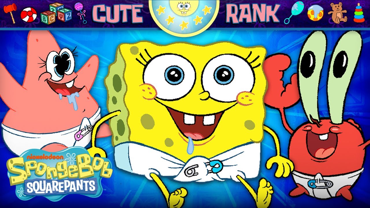 spongebob squarepants characters as babies