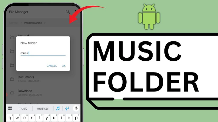 How To Create Music Folder On Android Phone Full Guide