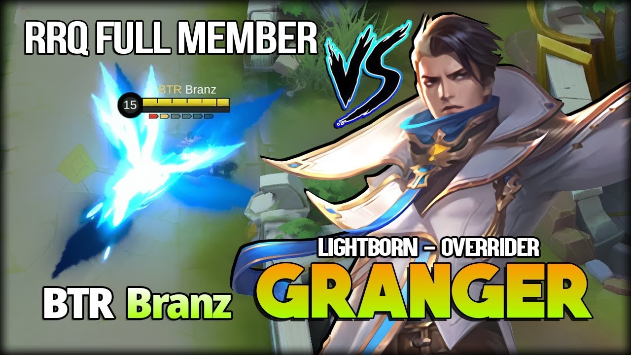 Granger Overrider Spamming of Death Sonata vs RRQ Member! by BTR Branz - Mobile Legends