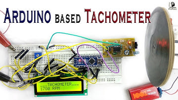 How to Design Arduino based Digital Tachometer on Breadboard / RPM Counter complete tutorial