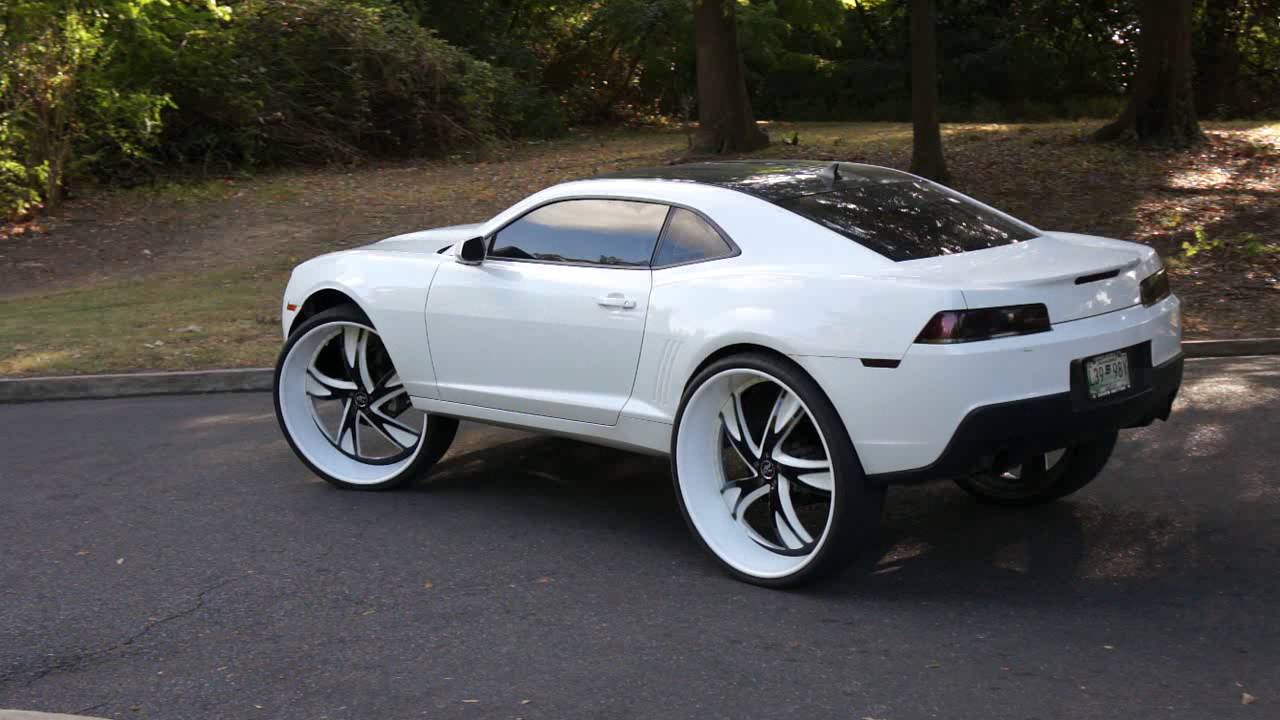 Sherman's 2014 Chevy Camaro on 32" Amani Forged Vorenzo Part 3