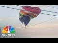 Hot Air Balloon Collides With Moving Train In Wisconsin