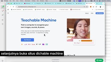 Cara memanfaatkan hasil Teachable Machine dengan Colab