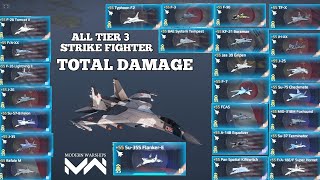 Tier 3 All Strike Fighter Total Damage - Modern Warships screenshot 5