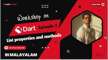 Complete Guide to Dart List Properties & Methods | LazyCoder