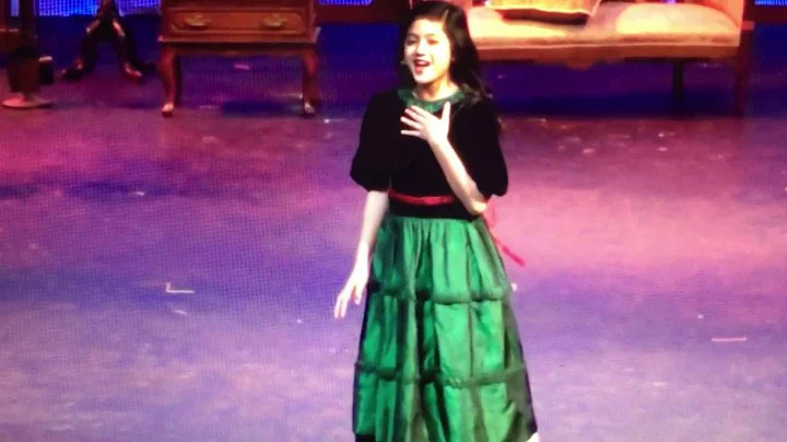 Asia Aragon as Susan Waverly in White Christmas