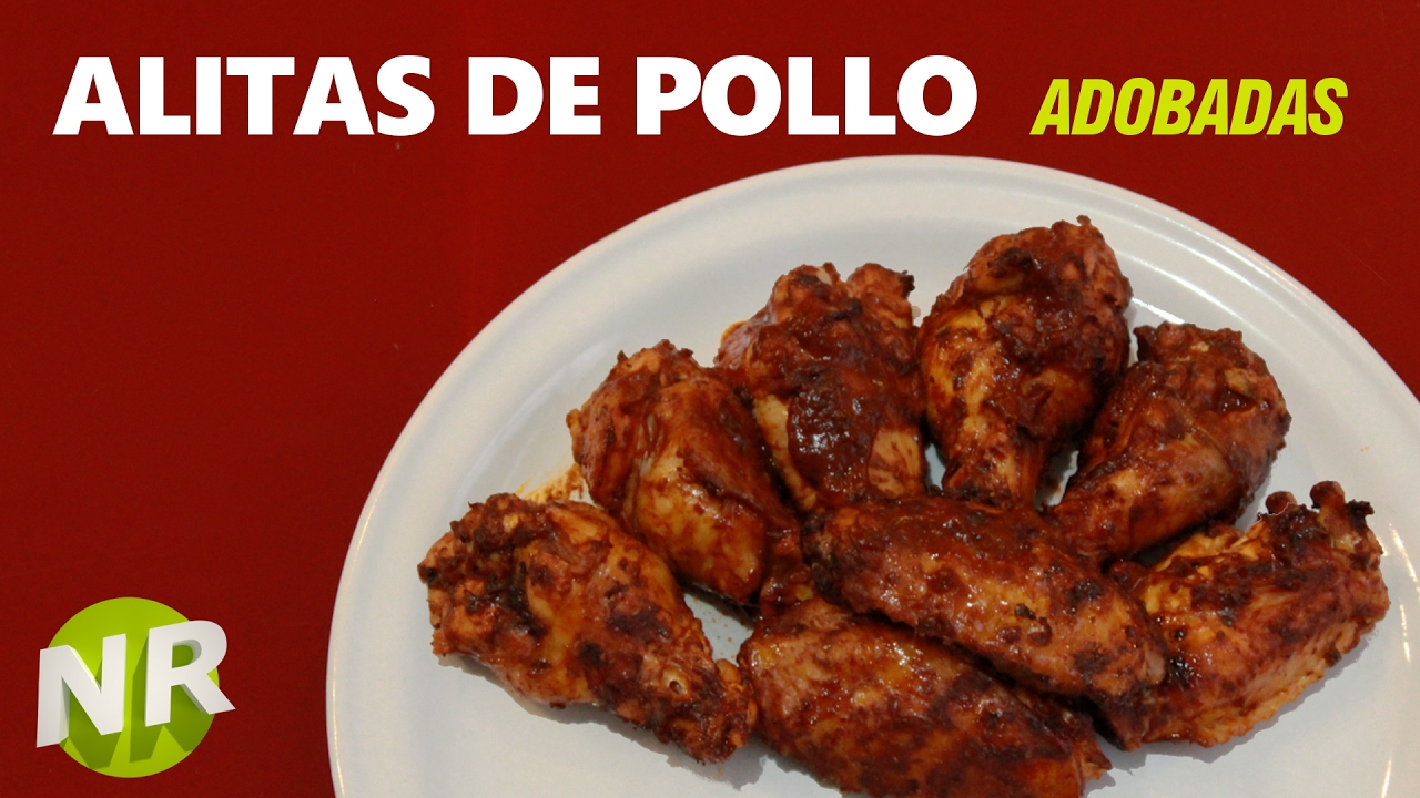 Como Hacer Alitas de Pollo Adobadas Noecillo - YouTube